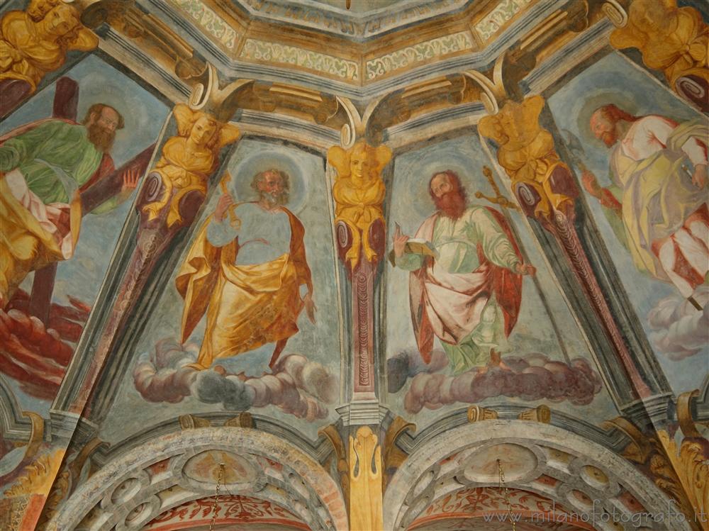 Milan (Italy) - Frescos inside Santa Maria alla Fontana